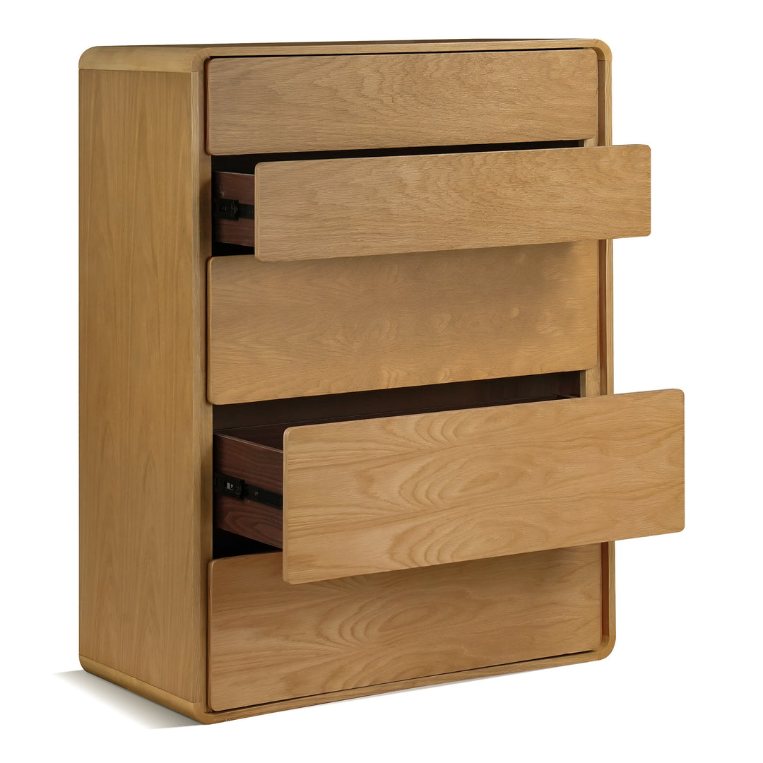 Dustin - Modern Natural Oak Chest