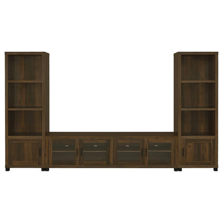 Coaster Furniture Sachin - 3 Piece TV Entertainment Center - Dark Pine