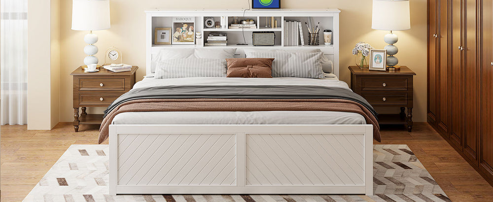 king-size-wood-platform-bed-with-storage-headboard-usb-and-drawers-white