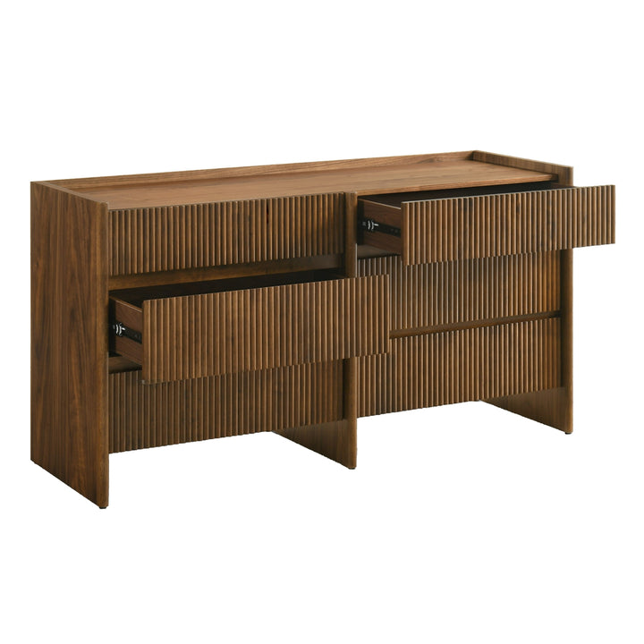 Reveal - Modern Walnut Dresser