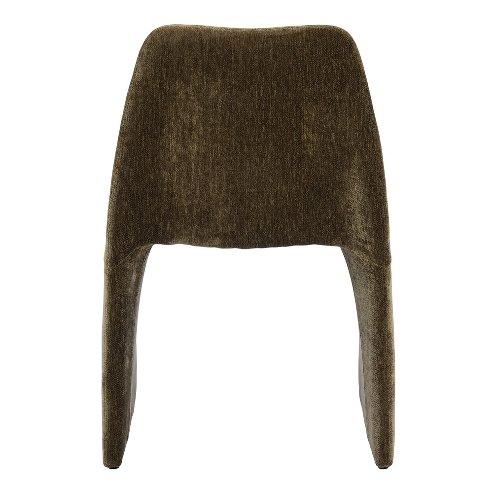 Pritchard - Modern Olive Green Fabric Dining Chair (Set of 2)