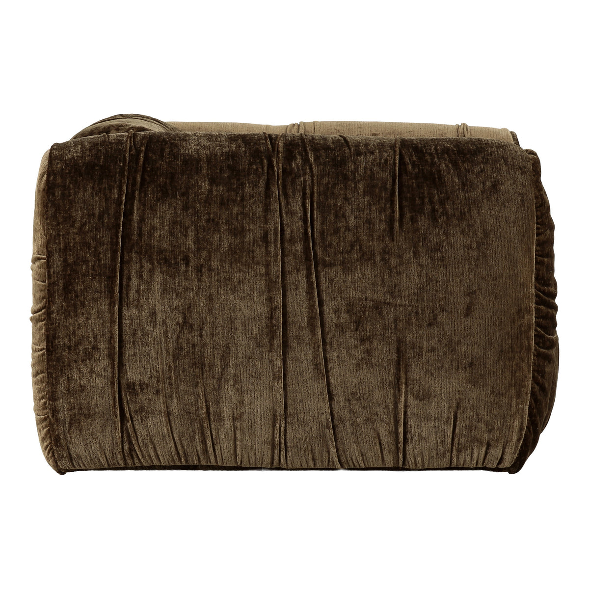 Siegal - Modern Brown Fabric Lounge Chair