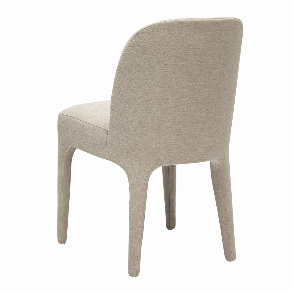 Nouveau Bannon - Modern Beige Fabric Dining Chair (Set of 2)