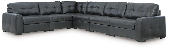 Brindley Pier - 6-Piece Sectional - Fog by Ashley Furniture product image