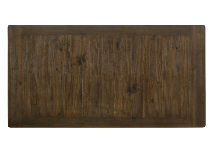 Fedele - Dining Table - Weathered Oak & Cream