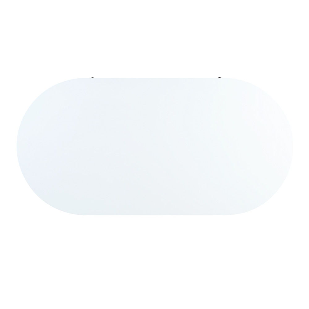 Daveigh - Coffee Table - White High Gloss & Gold