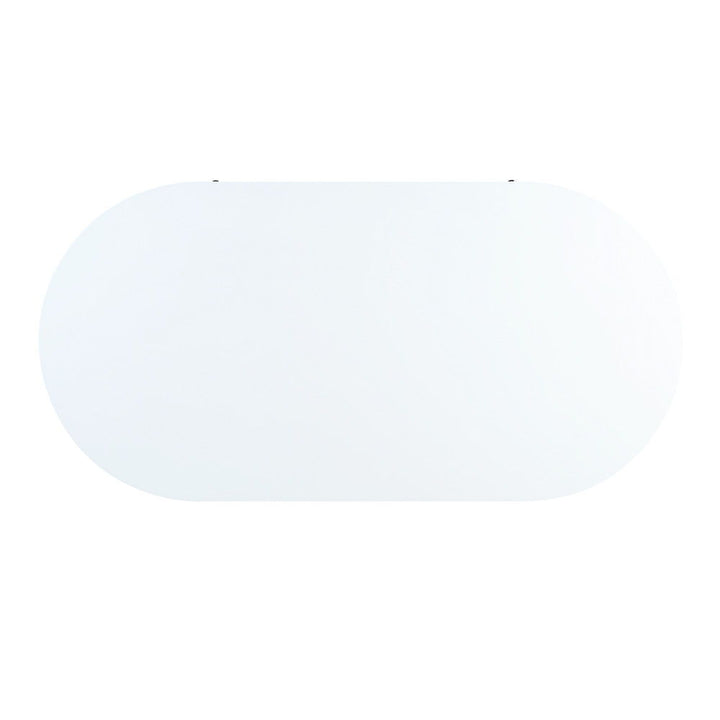 Daveigh - Coffee Table - White High Gloss & Gold