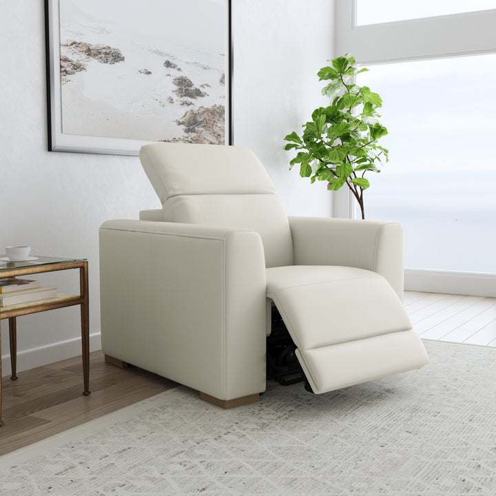 Flexsteel 1327-50PH-74911 Aurora  Power Recliner With Power Headrest  Coconut Milk