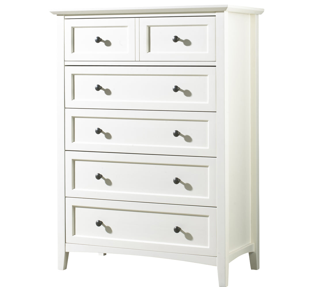 Modus Furniture 4Na484A Paragon Five Drawer Chest In White 2024