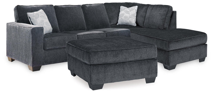 Altari 2-Piece Sleeper Sectional and Ottoman (1)