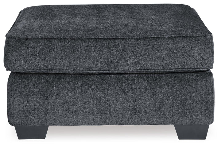 Altari Oversized Accent Ottoman - Dark Gray (3)