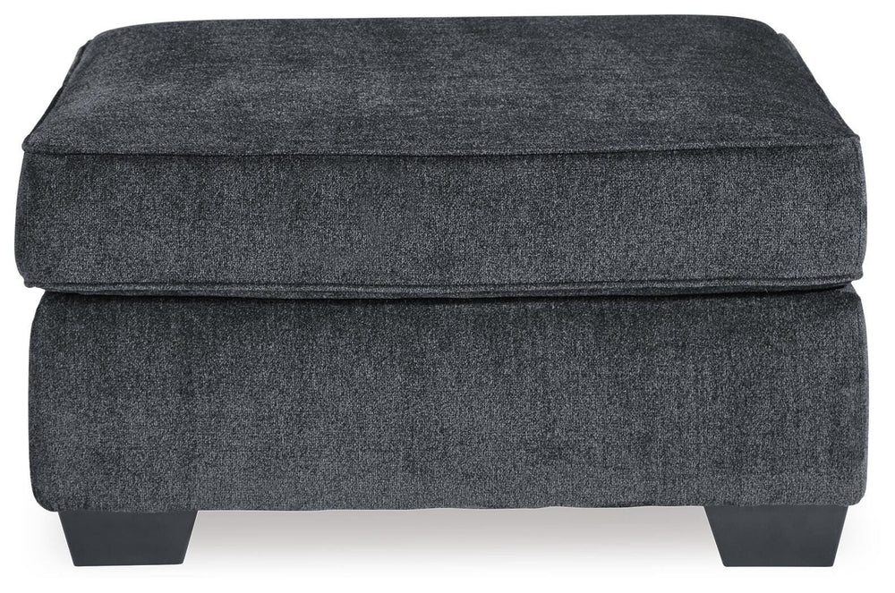 Altari Oversized Accent Ottoman - Dark Gray (3)