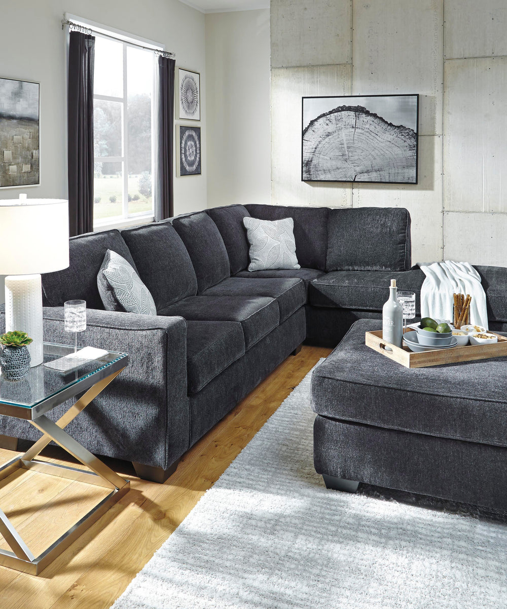 Altari Oversized Accent Ottoman - Dark Gray (6)