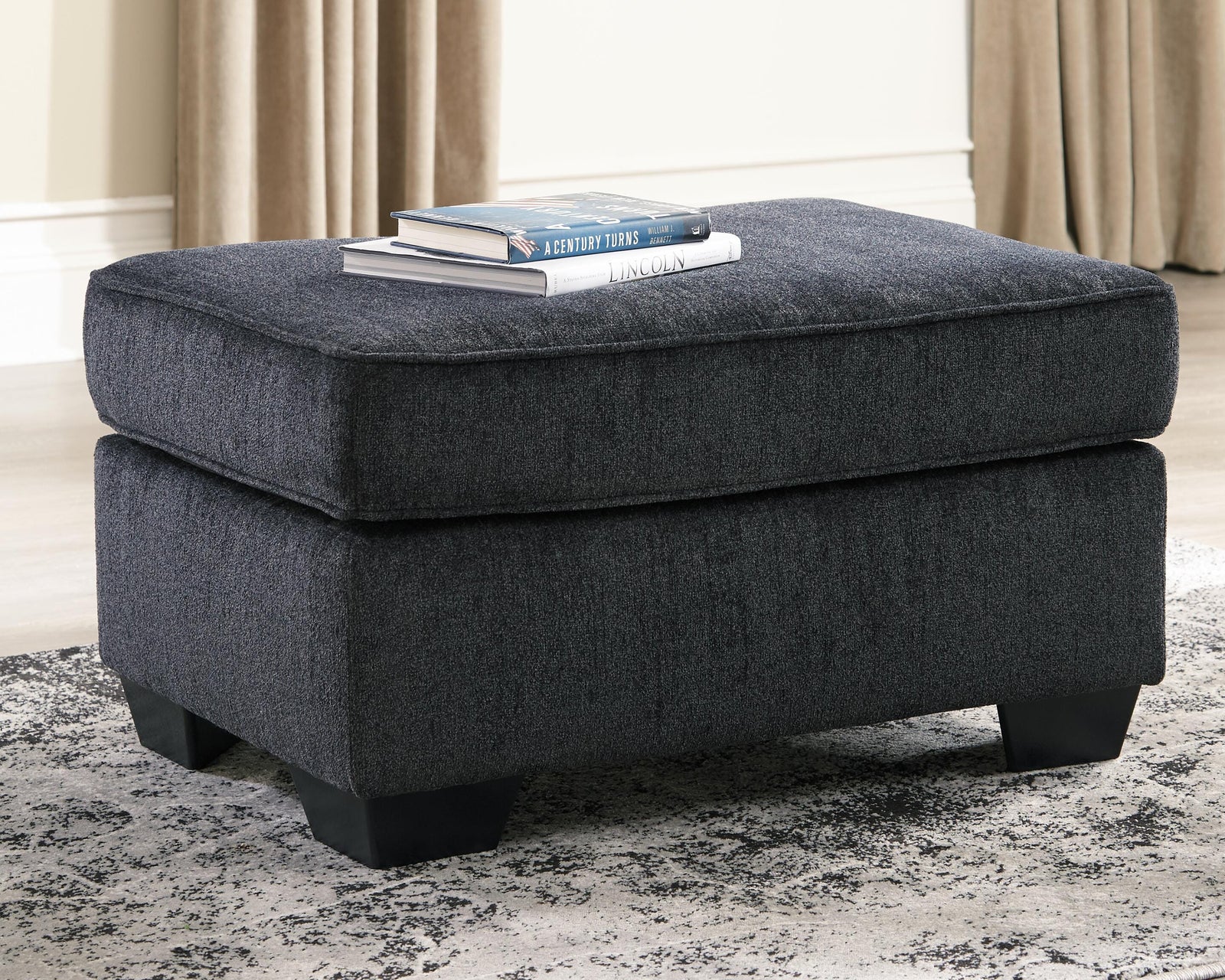 Altari Ottoman - Dark Gray (2)