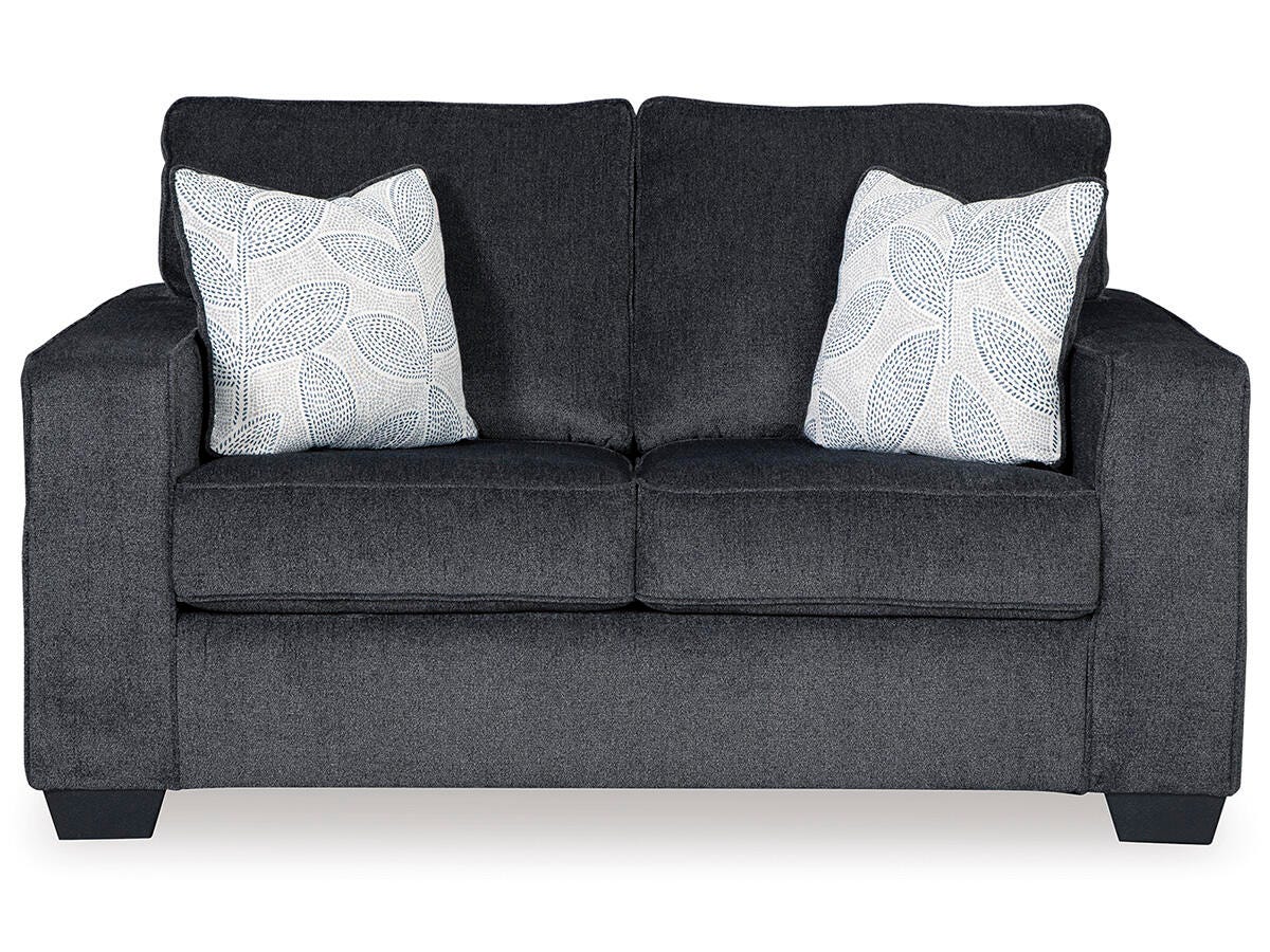Altari Loveseat - Dark Gray (1)