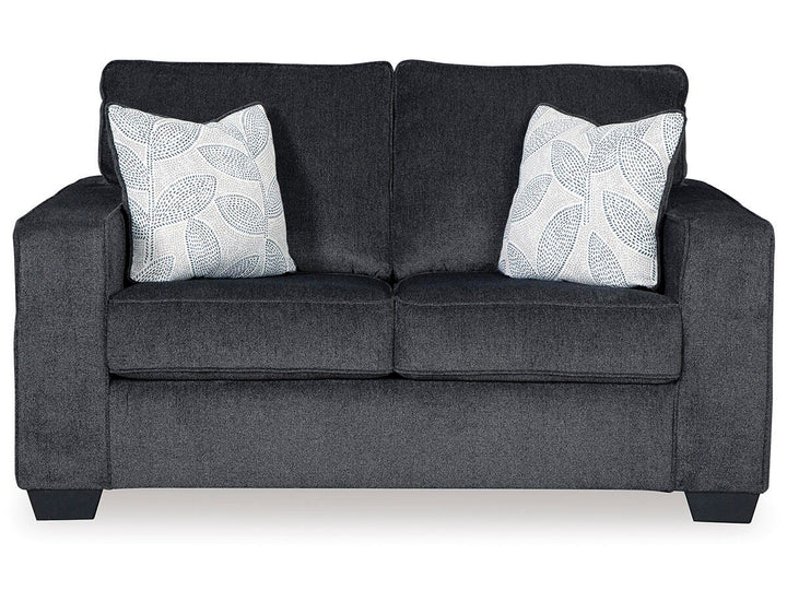 Altari Loveseat - Dark Gray (1)