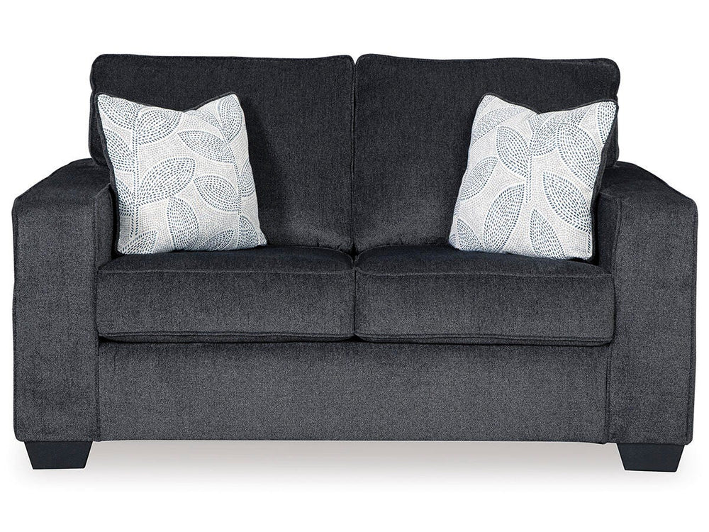 Altari Loveseat - Dark Gray (1)