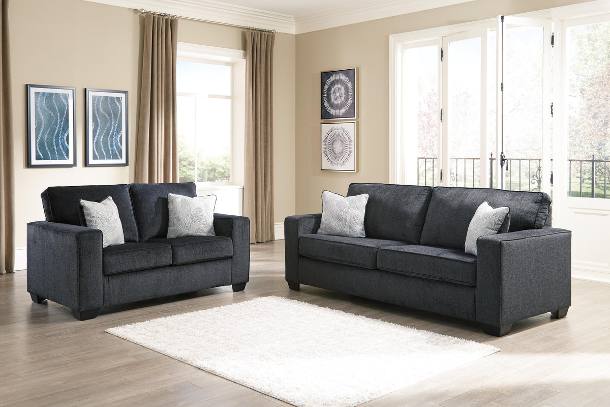 Altari Loveseat - Dark Gray (3)