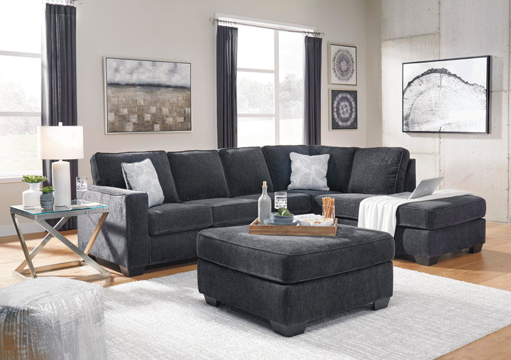 Altari 2-Piece Sectional with Chaise - Slate (6)