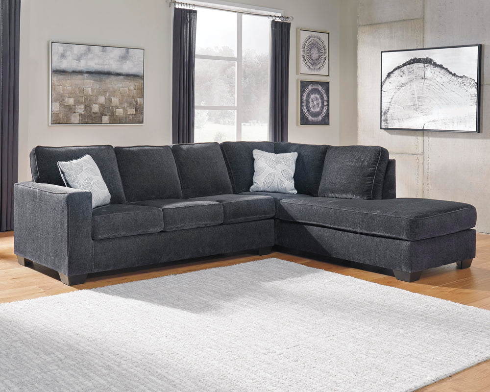 Altari 2-Piece Sectional and Chair (6)