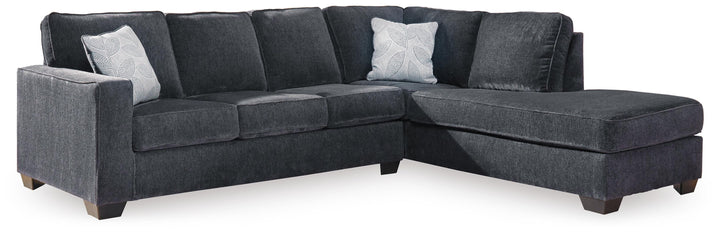 Altari 2-Piece Sectional with Chaise - Slate (1)