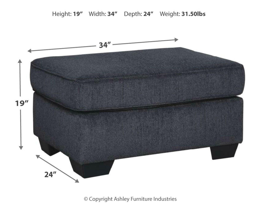 Altari Ottoman - Dark Gray (4)