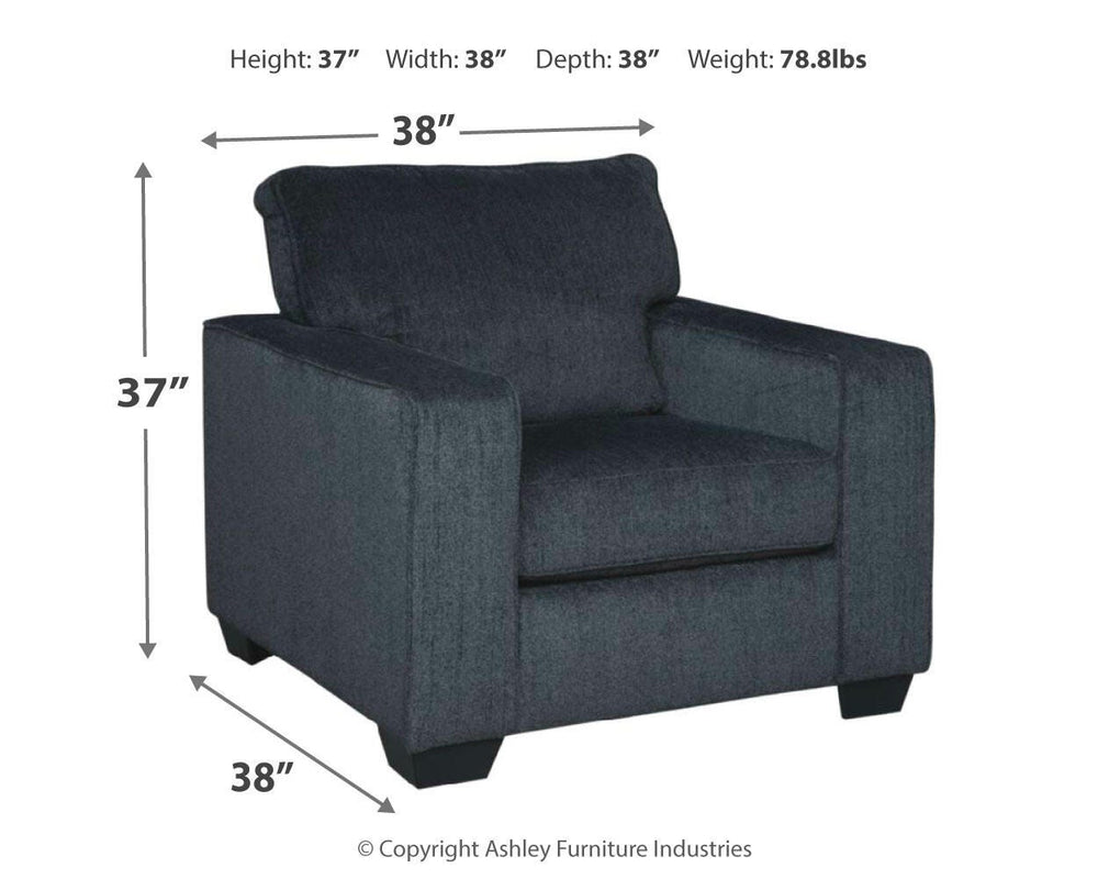 Altari Chair - Dark Gray (4)