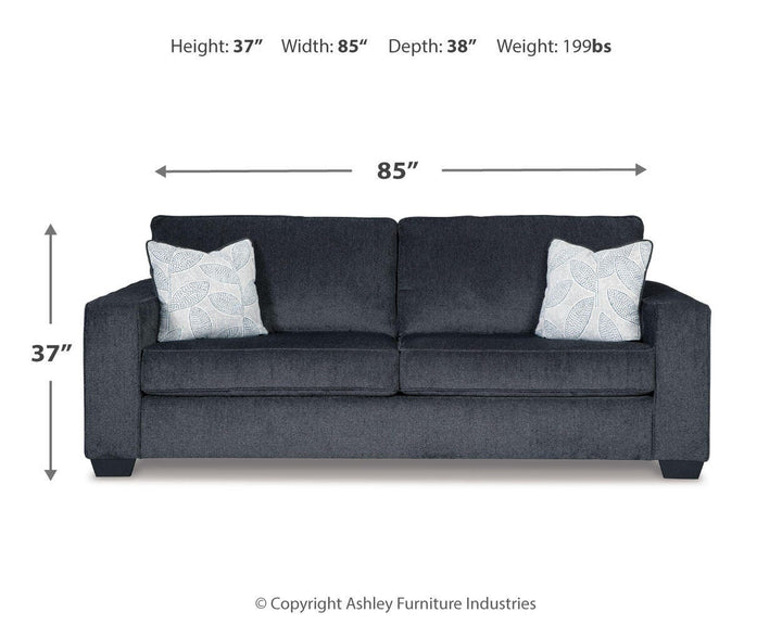 Altari Queen Sofa Sleeper - Dark Gray (4)