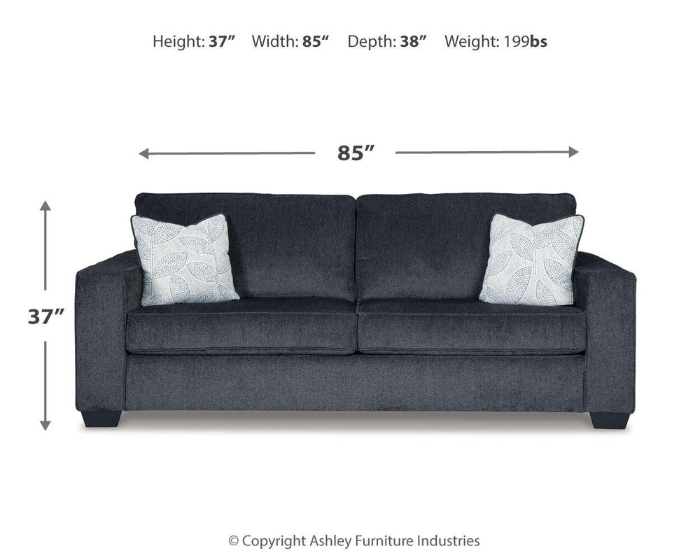 Altari Queen Sofa Sleeper - Dark Gray (4)