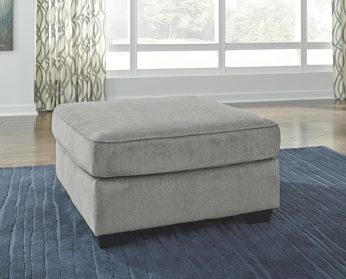Altari 2-Piece Sectional with Ottoman - Alloy (2)