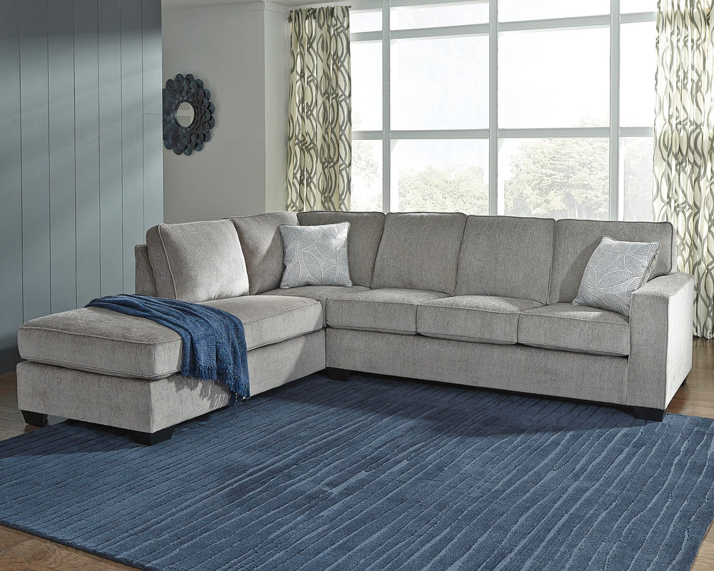 Altari 2-Piece Sleeper Sectional with Chaise - Alloy (2)