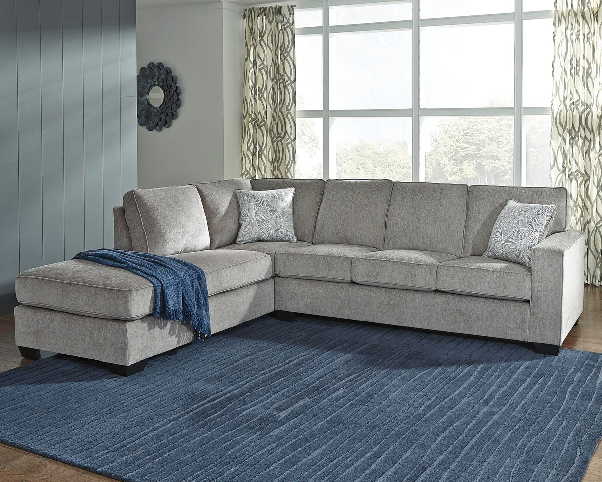 Altari 2-Piece Sectional with Chaise - Alloy (2)
