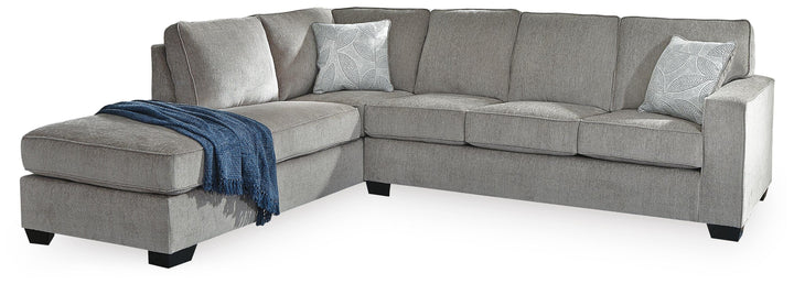 Altari 2-Piece Sleeper Sectional with Chaise - Alloy (1)