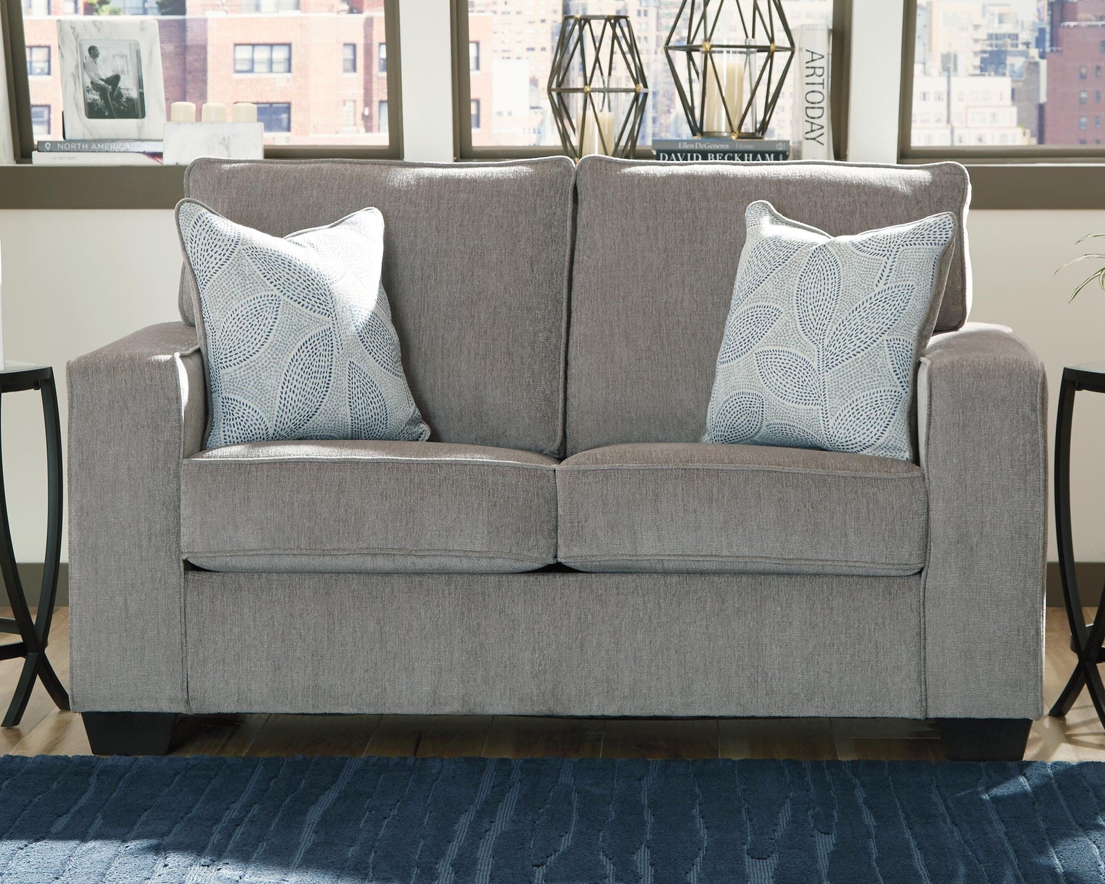 Altari Loveseat - Gray (2)