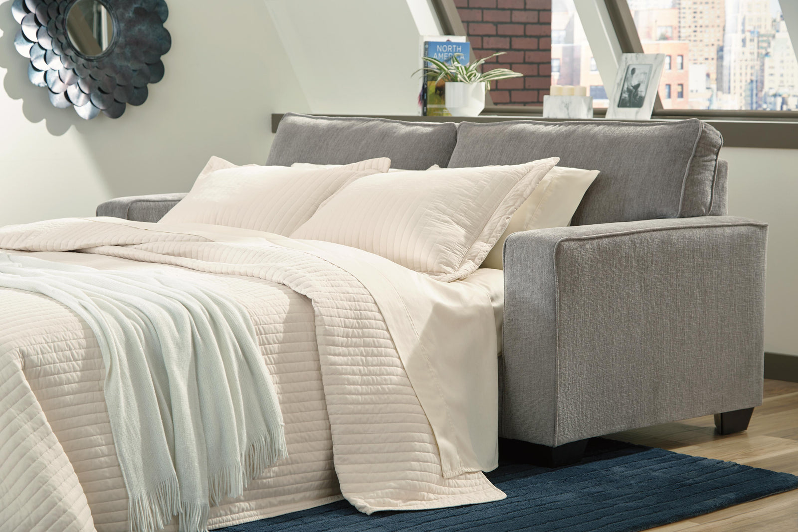 Altari Queen Sofa Sleeper - Gray (2)