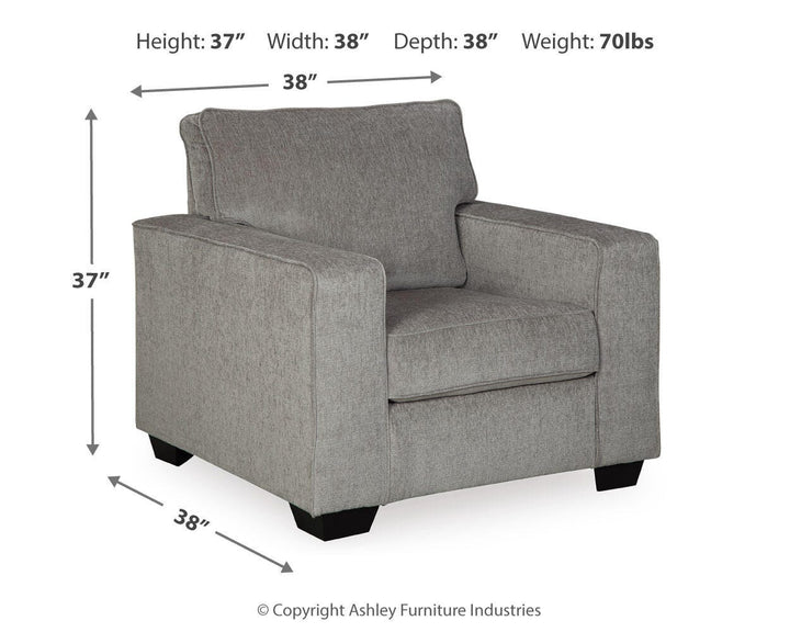 Altari Chair - Gray (4)