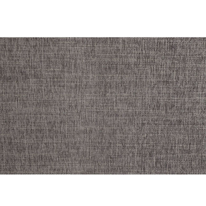 Florian - Loveseat With 3 Pillows - Gray Fabric & Antique White