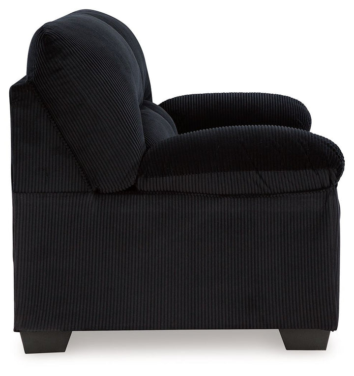 Simplejoy - Loveseat - Onyx
