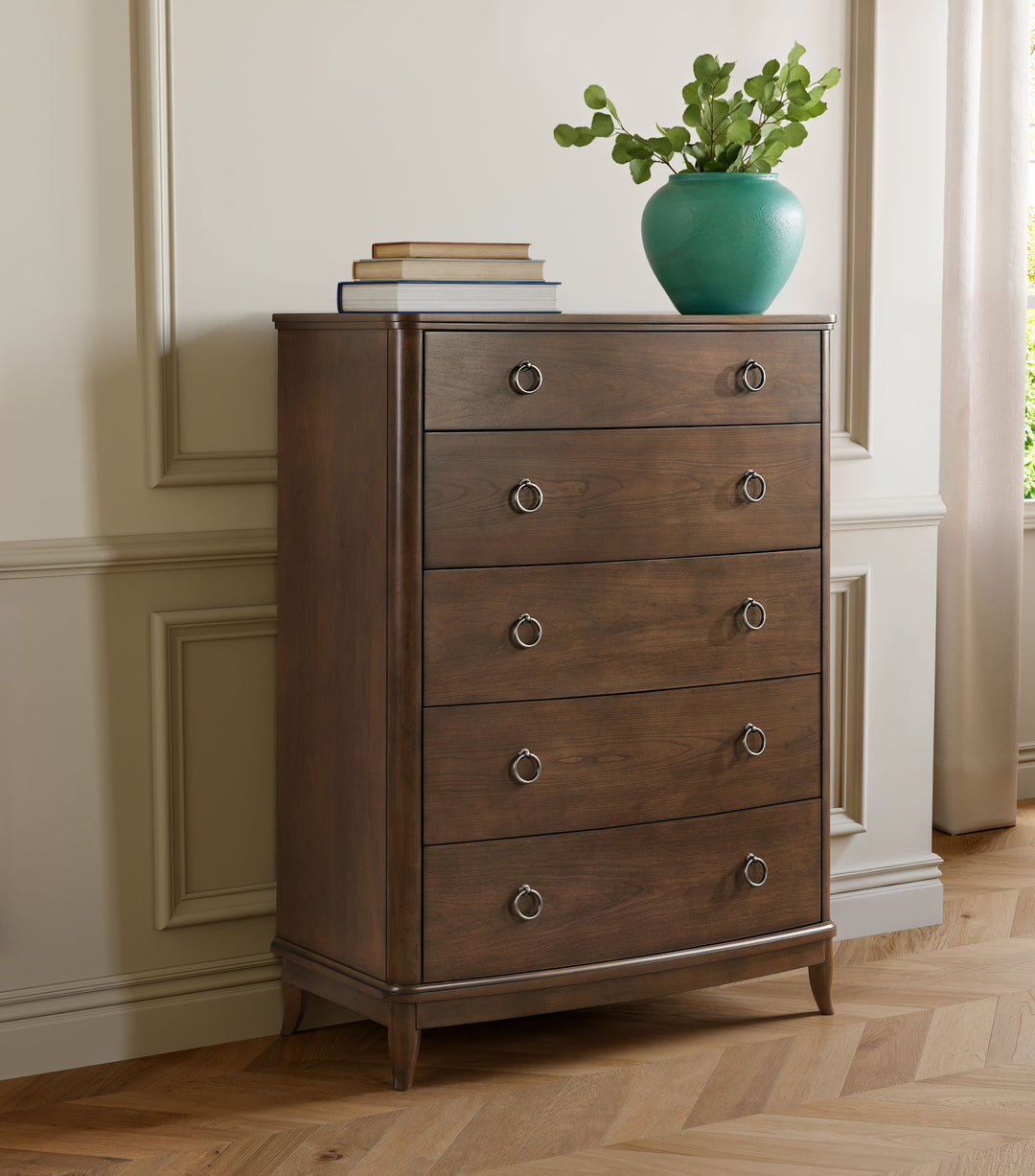 Bellevue  Drawer Chest  Whiskey Brown
