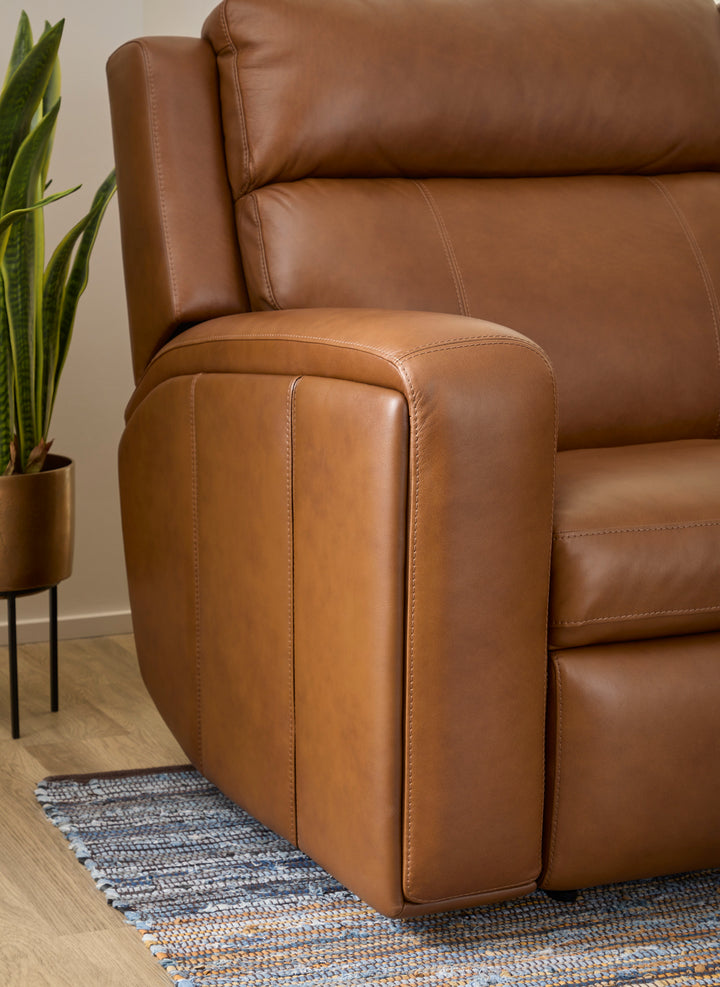 flexsteel-1596-64ph-70572-wyatt-power-reclining-loveseat-with-console-power-headrests-lumbar-light-brown