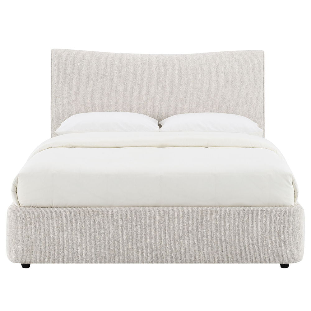Renee - Full Bed - Aperol Beige Chenille