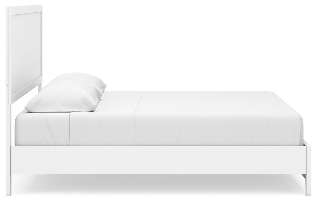 Binterglen - King Panel Bed - White by Ashley Furniture product image