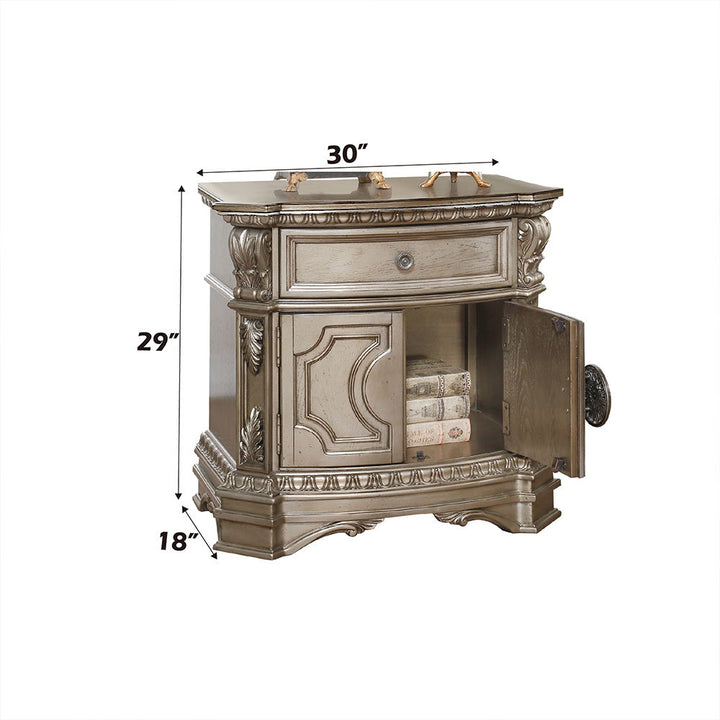 northville-nightstand-with-wooden-top-antique-silver