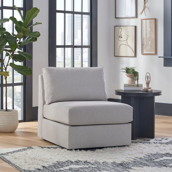 Flex Armless Chair Pebble