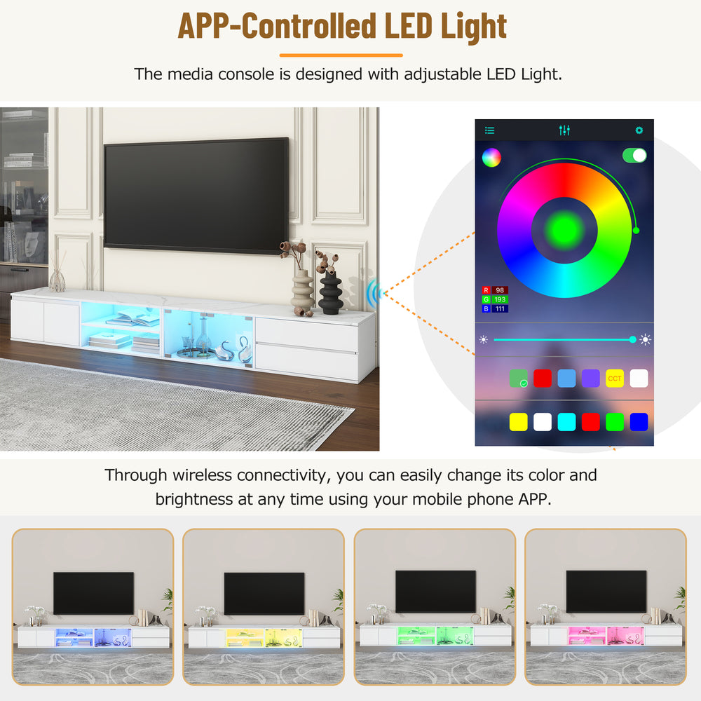 modern-app-controlled-led-faux-marble-tabletop-with-tempered-glass-doors-tv-stand-for-tvs-up-to-105-white