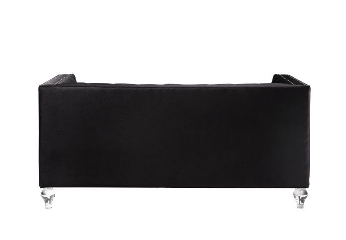 heibero-loveseat-with-2-pillows-same-lv01404-black-velvet
