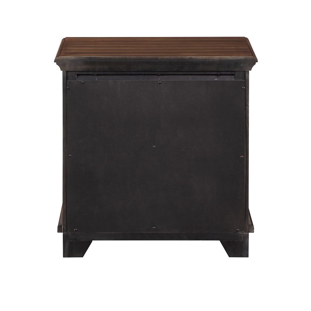 Franklin - 4 Piece Full Bed Set - Brushed Walnut