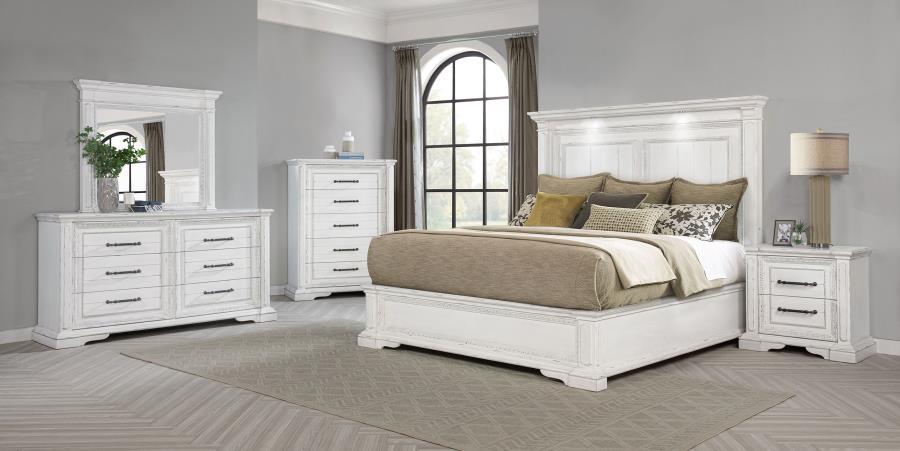 Mckinney - 5-Drawer Bedroom Chest Of Drawers - Vintage White
