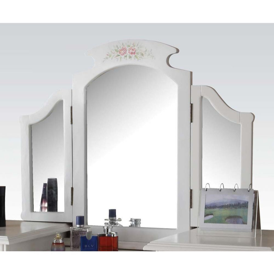 ACME Furniture Torian Vanity Mirror White
