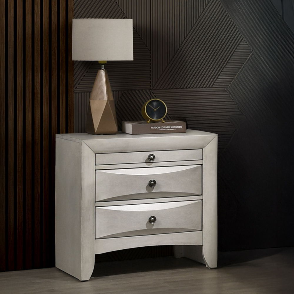 ACME Furniture Ramondi Nightstand Antique White